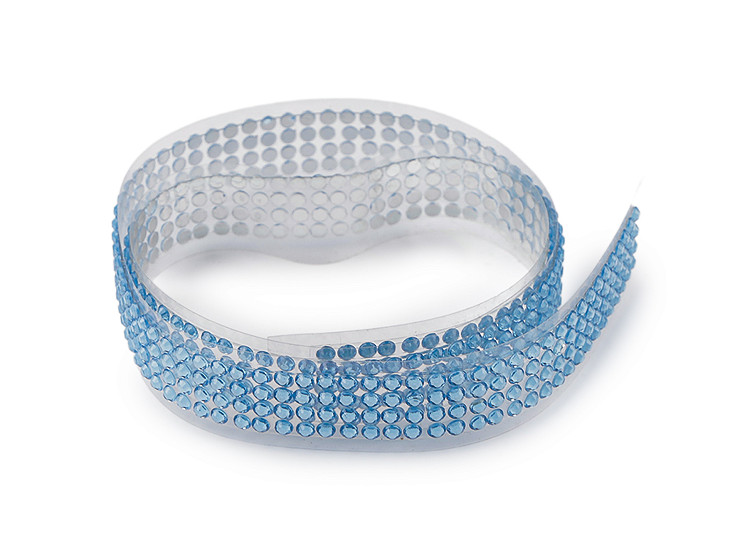 Samolepiaca borta s kamienkami šírka 12 mm
