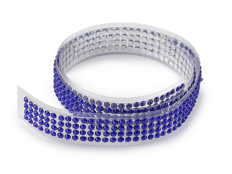 Samolepiaca borta s kamienkami šírka 12 mm