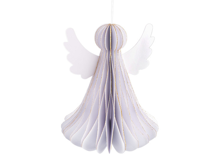 Butler In The Home Angel Shaped Paper Clips Great For Paper Clip Collectors Or Religious Gift - Comes In Round Tin With Lid And Gift Box (White 100 Count
