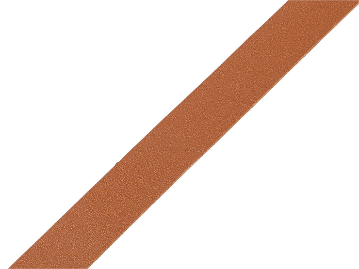 Bag handles made of eco-leather, width 20 mm - unfinished product
