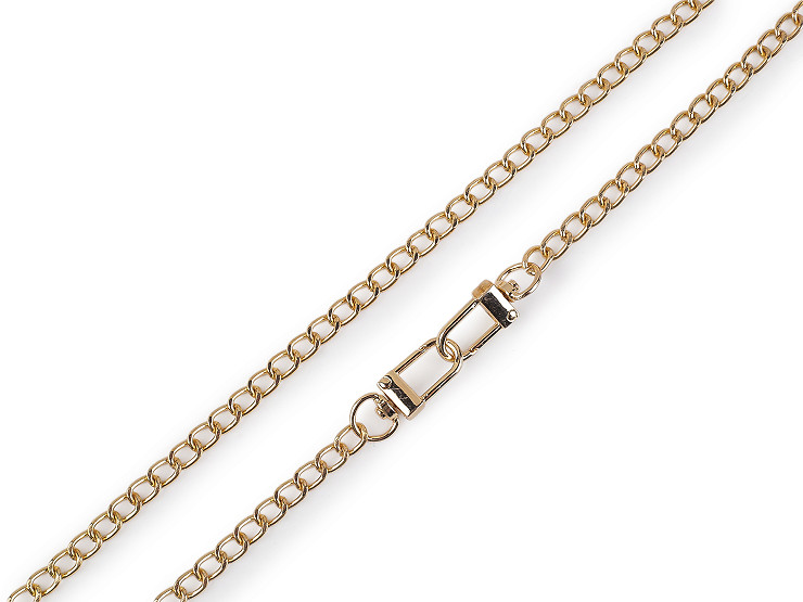 Верижка за чанта с карабинер с дължина 125 см, ширина 6 мм