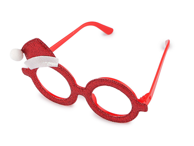 Weihnachtsparty-/Karnevalsbrille Weihnachtsmann