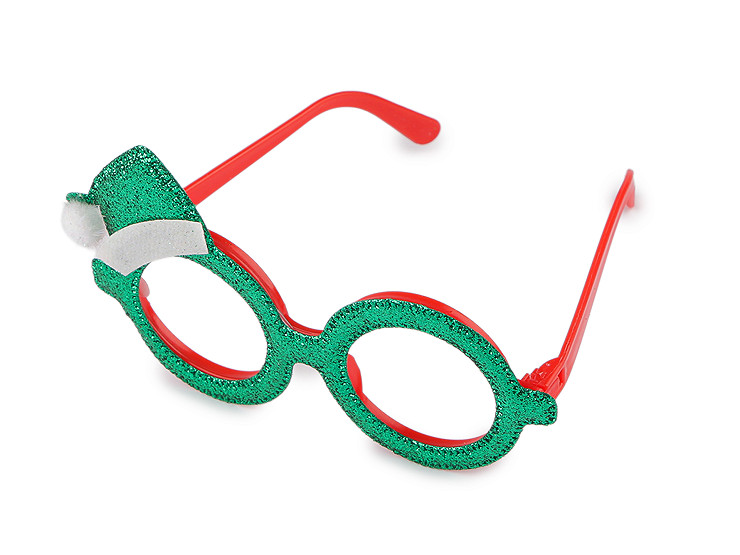 Weihnachtsparty-/Karnevalsbrille Weihnachtsmann