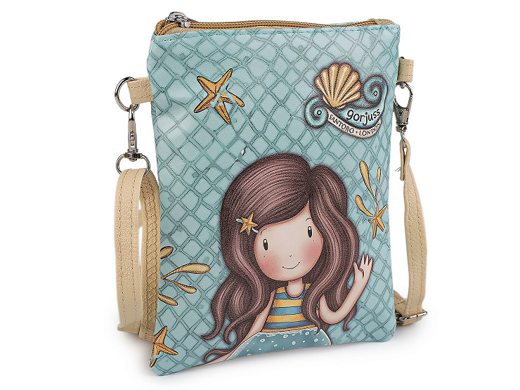 Bolso estampado para niña, 15 x 18,5 cm