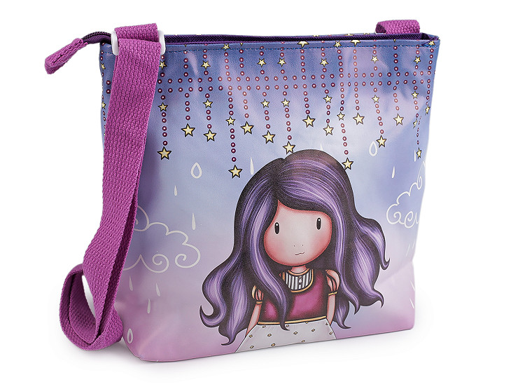 Bolso bandolera estampado para niña, 23 x 22 cm