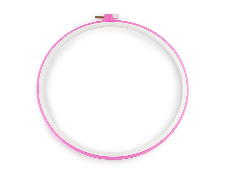 Vyšívací kruh plastový