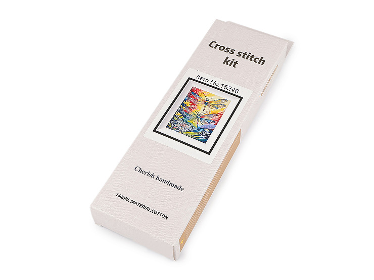 Zestaw do haftowania z nadrukowanym motywem 