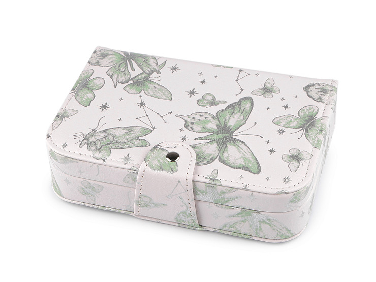 Ékszerdoboz pillangó 14x20x5 cm