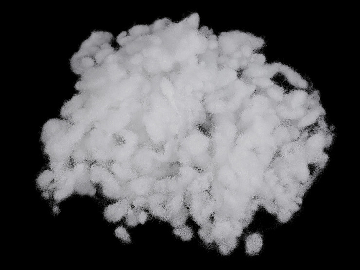 Výplň - guličky z dutého vlákna nebielené 500 g