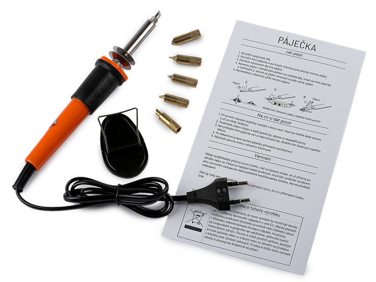 Set de lipit / stilou pirografic