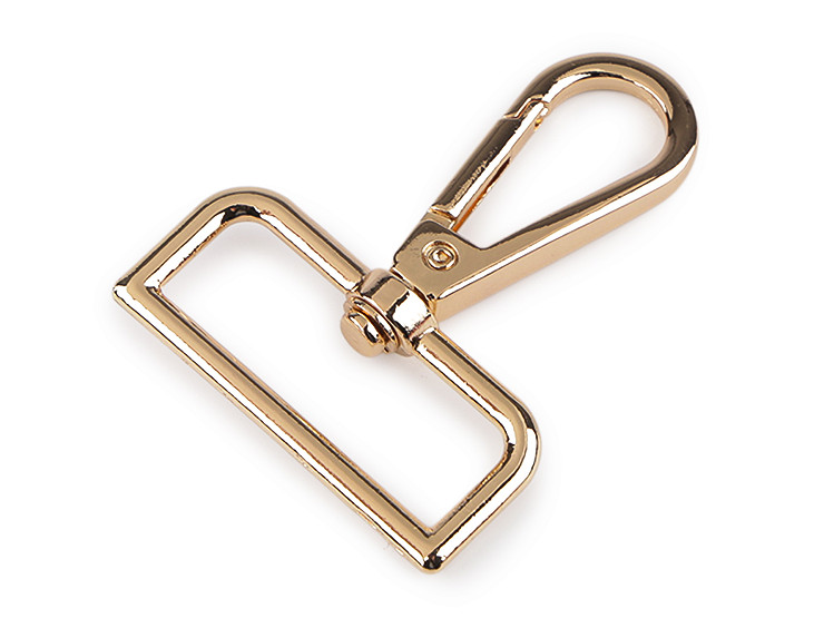 Karabina kovová otočná, průvlek 38 mm