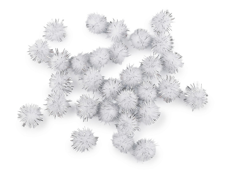 Bambulky s lurexem Ø15 mm