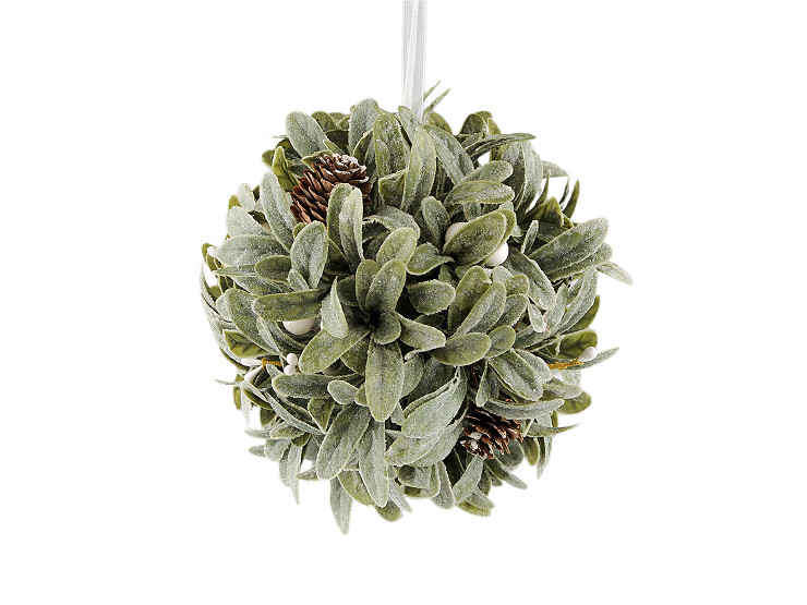 Karácsonyi fagyöngy gömb Ø20 cm