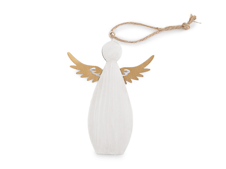 Fém angyalka akasztós