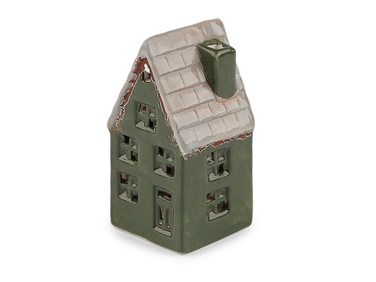 Porcelánový domeček svítící