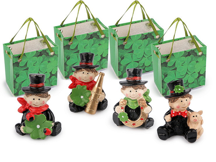 Kominíček pro štěstí v dárkové tašce