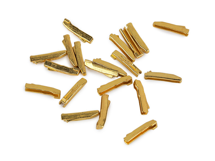 Spodní koncovka na opravu kovového dvoucestného zipu