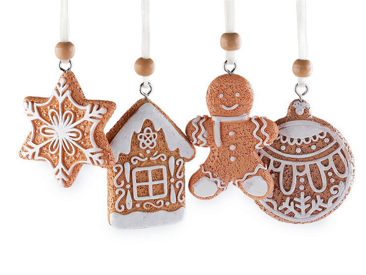 Karácsonyi mézeskalács akasztós