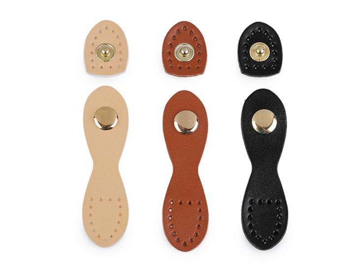 Zapięcie zatrzaskowe / komponent do wyrobu torebki / portmonetki / portfela 