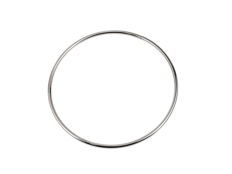 Kovový kruh / ucho na tašku Ø16 cm