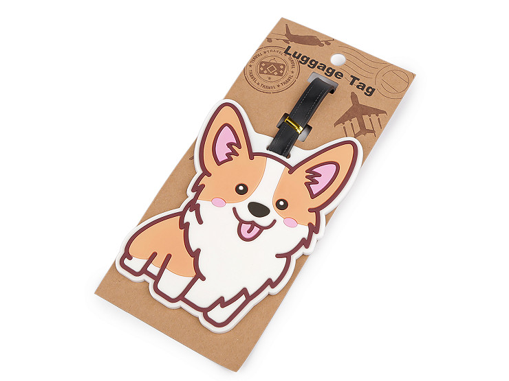 Jmenovka / visačka na kufr zvířátka