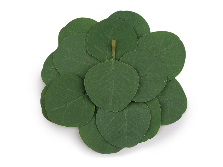 Umelý list eukalyptus na aranžovanie