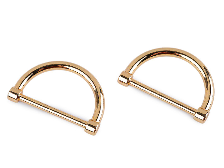 Polokrúžok na textil a doplnky šírka 30 mm plochý