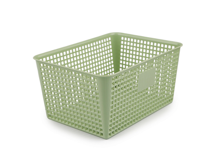 Plastový košík 15x20 cm - 2 designy