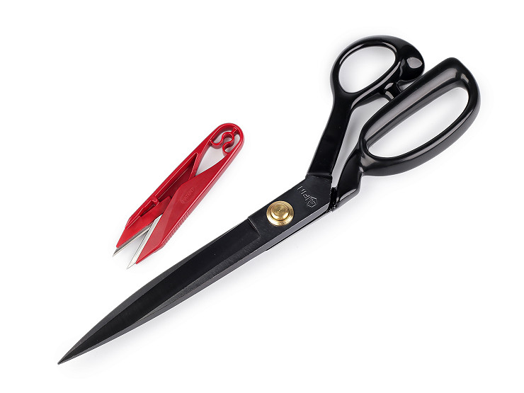 Krajčírske nožnice PIN dĺžka 31 cm a cvakačky v krabičke
