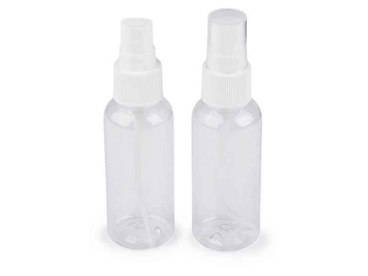Plastová lahvička s rozprašovačem 50 ml
