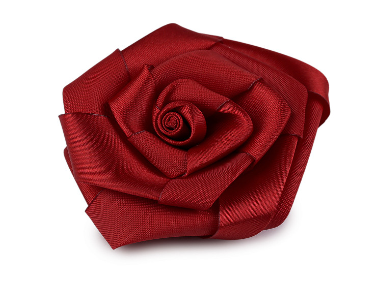 Saténová růže Ø70 mm