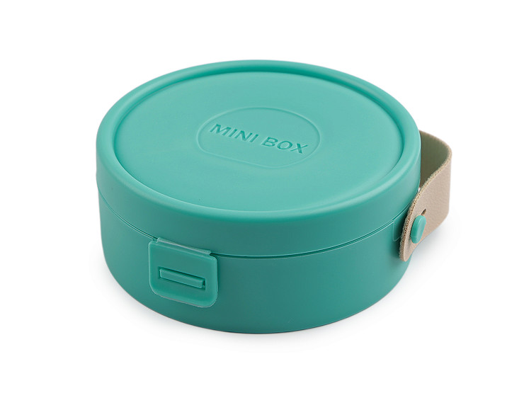 Malá šperkovnice plastová, cestovní 4x9,5 cm