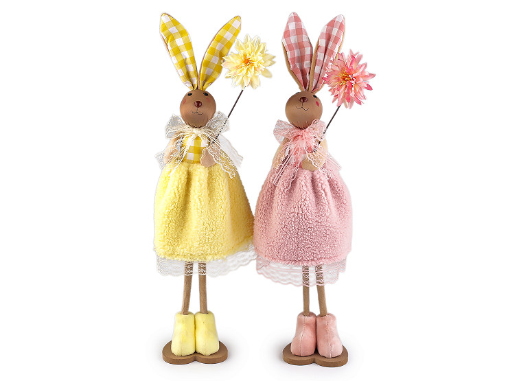 Iepuraș de Paște cu floare