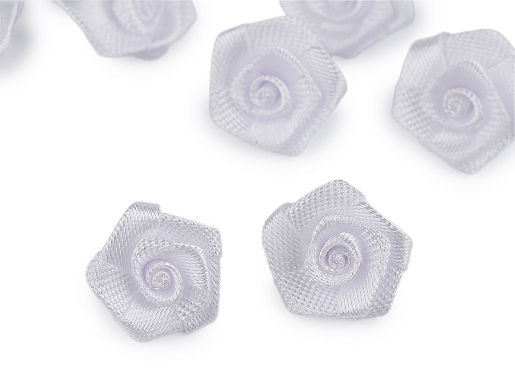 Szetén rózsa virág Ø15 mm