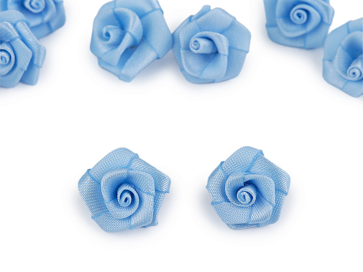 Szetén rózsa virág Ø15 mm