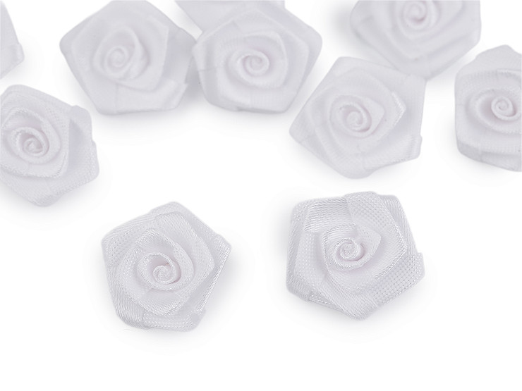 Szatén rózsa virág Ø20 mm