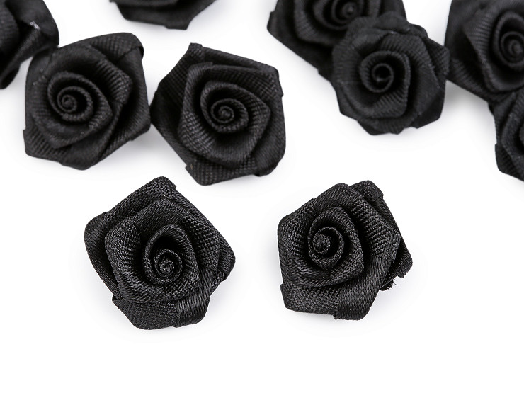 Szatén rózsa virág Ø20 mm