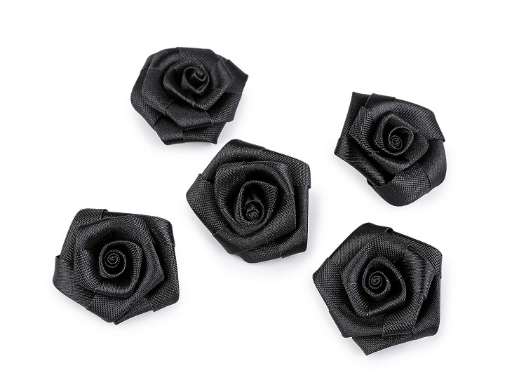 Saténová růže Ø35 mm