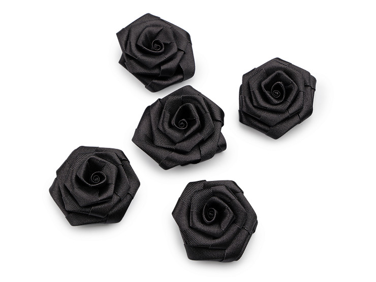 Saténová růže Ø40 mm