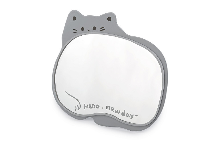 Kosmetické zrcátko se stojánkem kočka