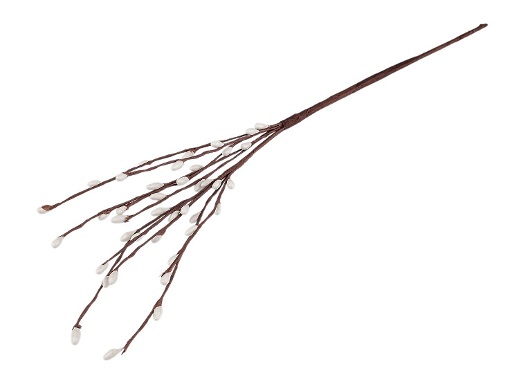 Umelá vetvička s púčikmi na drôtiku