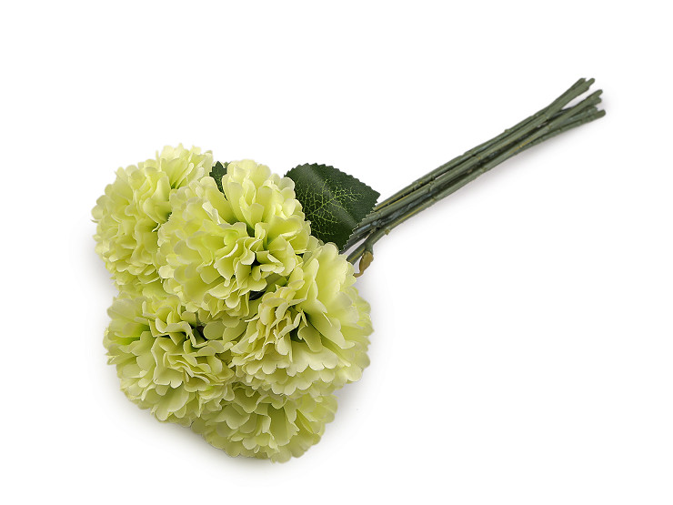 Umělá kytice karafiát