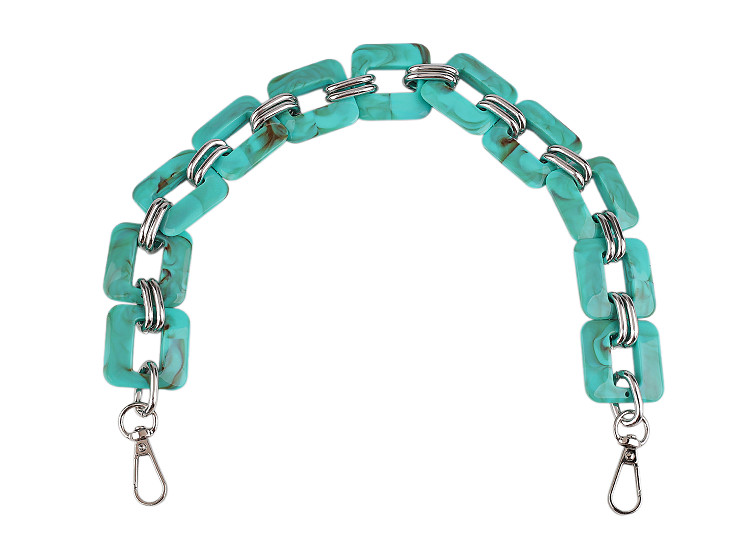 Ucho / reťaz / ozdoba na kabelku, dĺžka 48 cm