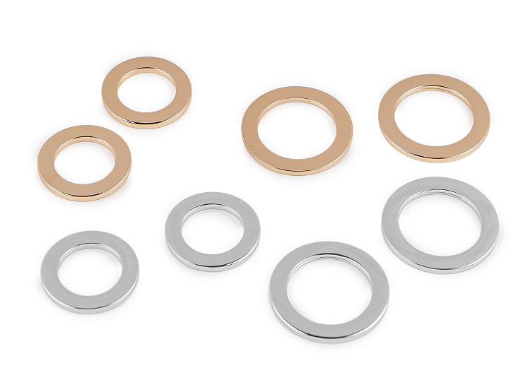Nerezový krúžok na plavky, šaty a doplnky Ø30 mm; 36 mm plochý