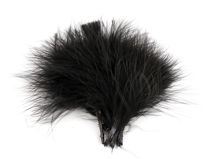 Peří marabu délka 7-14 cm