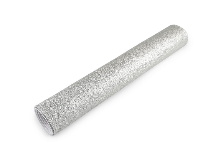 Glitrový filc / plsť na roli 45x100 cm