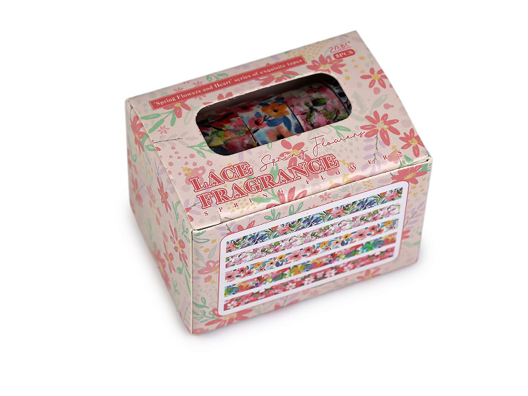 Washi ozdobná lepicí páska mix
