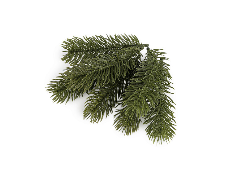 Artificial conifer twig