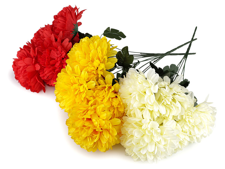 Buchet de crizanteme artificiale