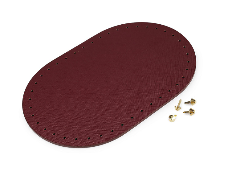 Dno na kabelku s nožkami 18x27 cm